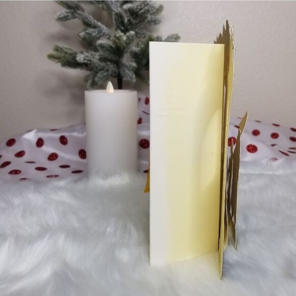 B. Shackman And Co. 1994 Christmas Nativity Jumbo Creche Card 3D Die Cut Pop Out - Picture 5 of 12